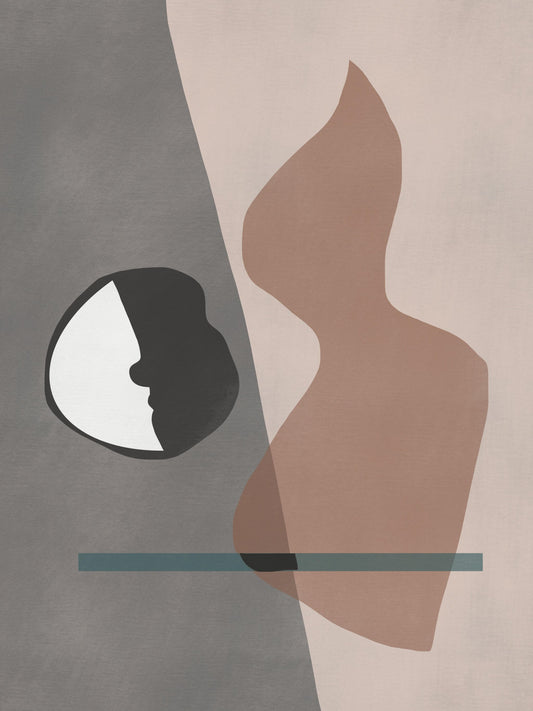 Yin Yang Fire - Poster / Art Print