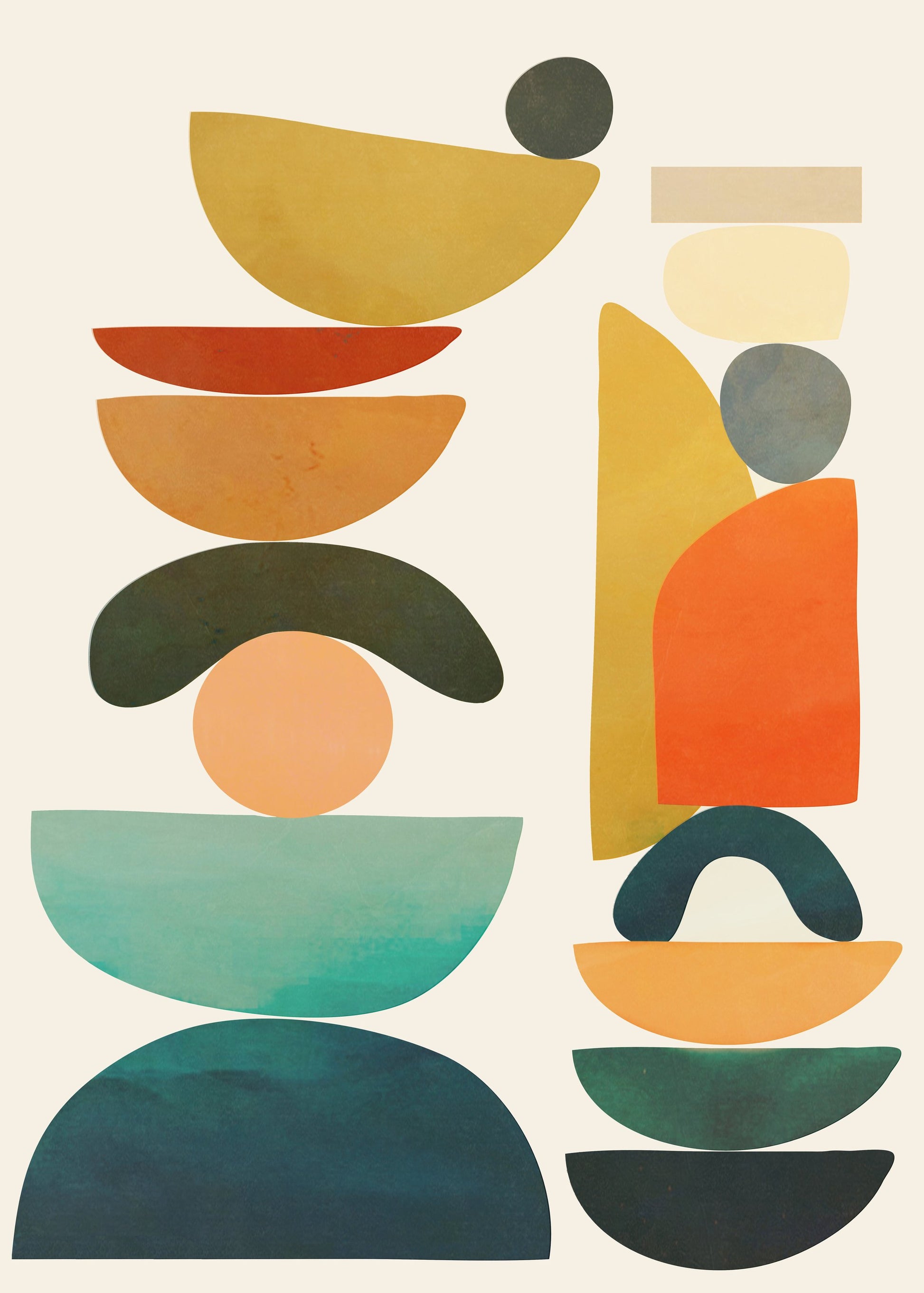 Geometric Harmony - Poster / Art Print