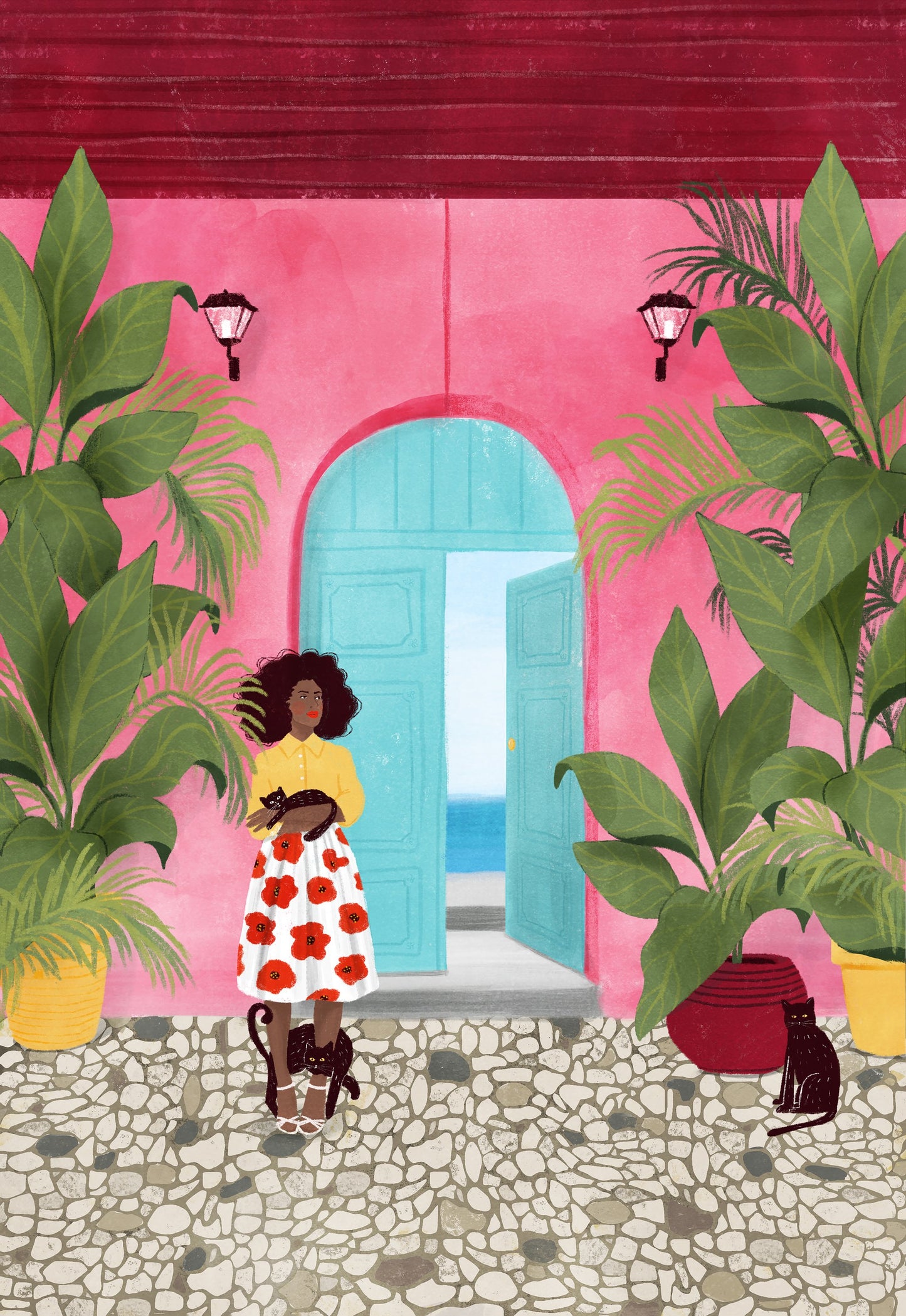 Cartagena life - Poster / Art Print