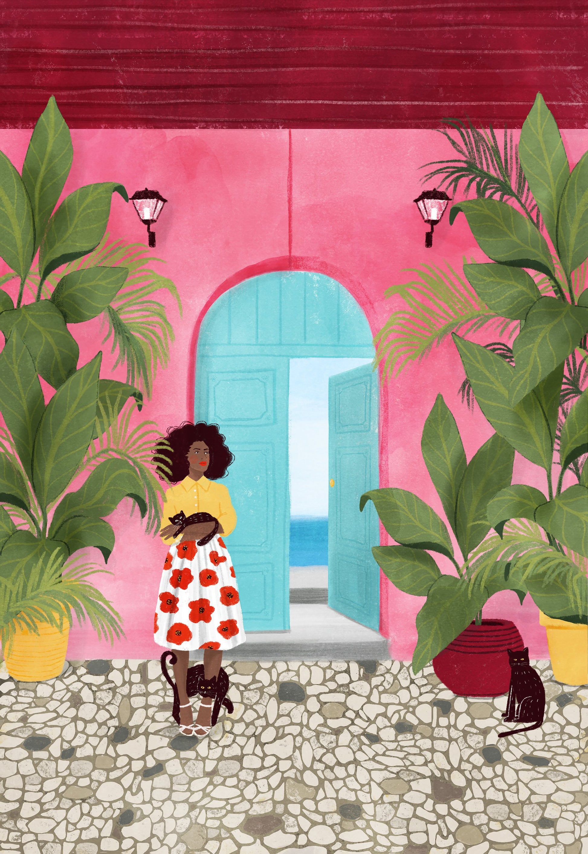 Cartagena life - Poster / Art Print