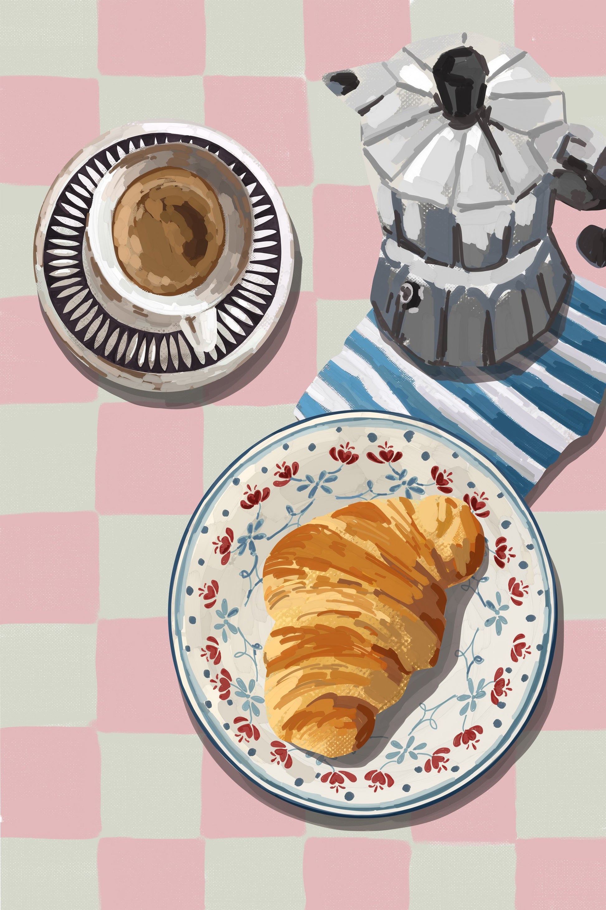 Frenchbreakfast Ratio2x3 - Poster / Art Print