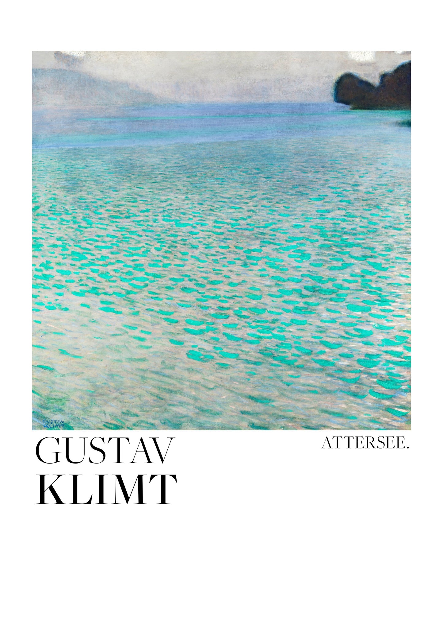 Attersee (1900) Poster - Poster / Art Print
