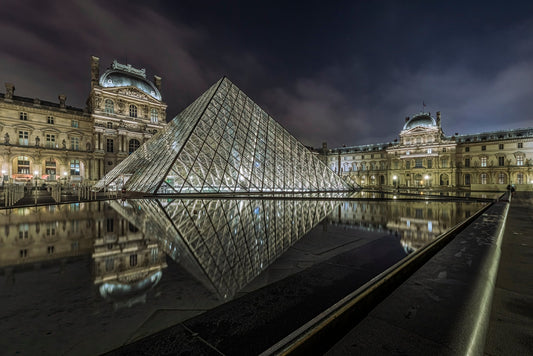 paris @ night - Poster / Art Print