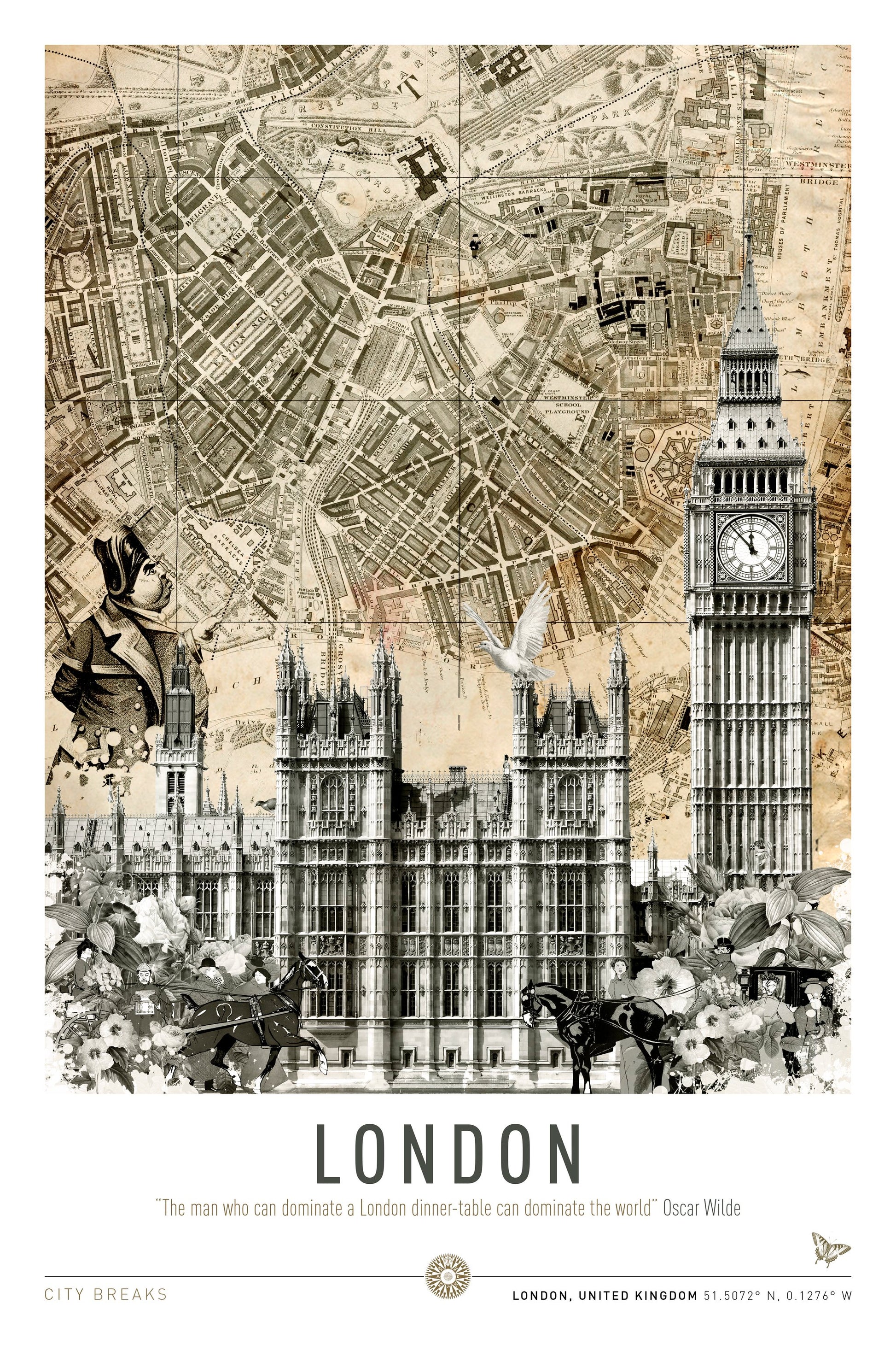 London Westminster (City Breaks) - Poster / Art Print