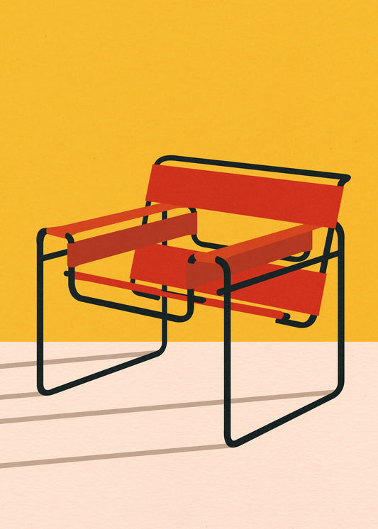 Wassily Chair Marcel Breuer - Poster / Art Print