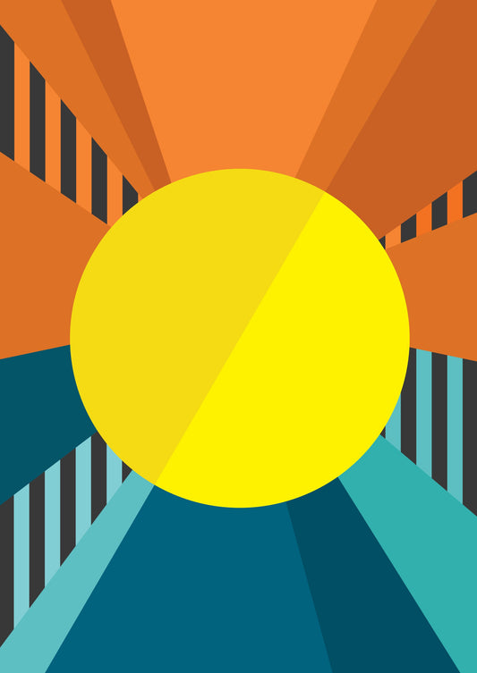 Sunshine On A Rainy Day - Poster / Art Print