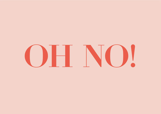 Oh No! - Poster / Art Print