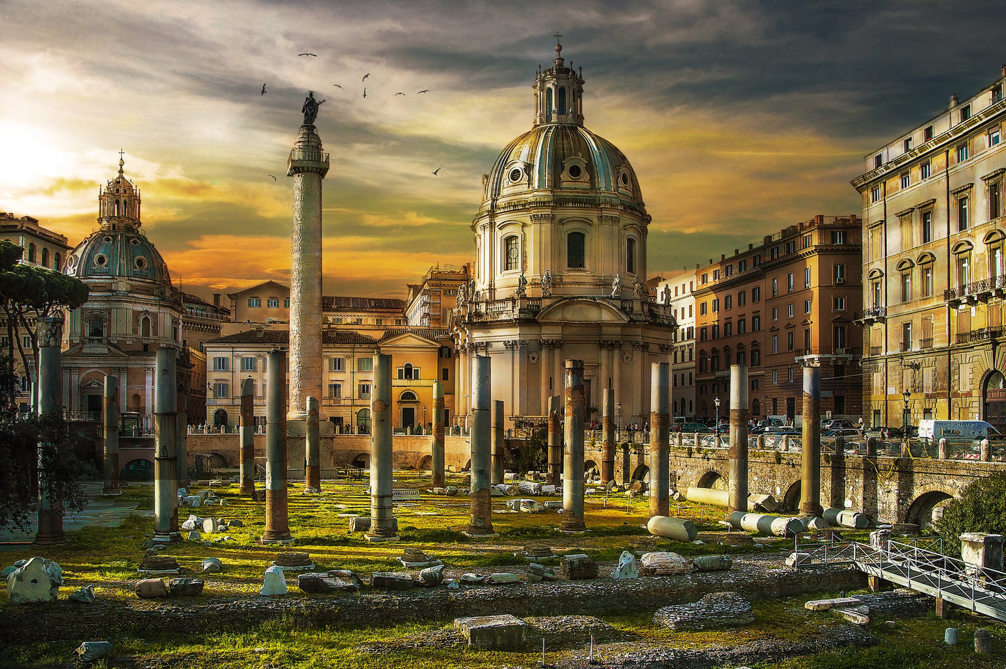 Trajan's Column - Poster / Art Print