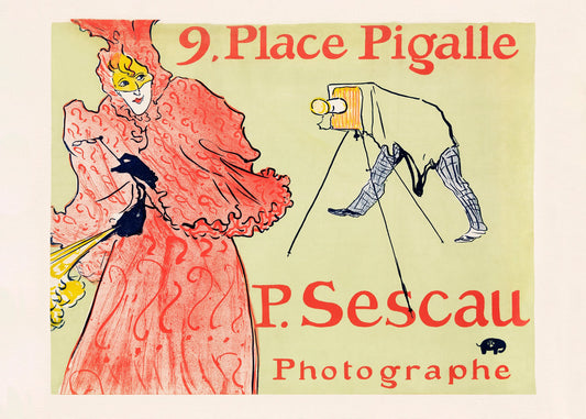 Le Photographe Sescau (1894) - Poster / Art Print