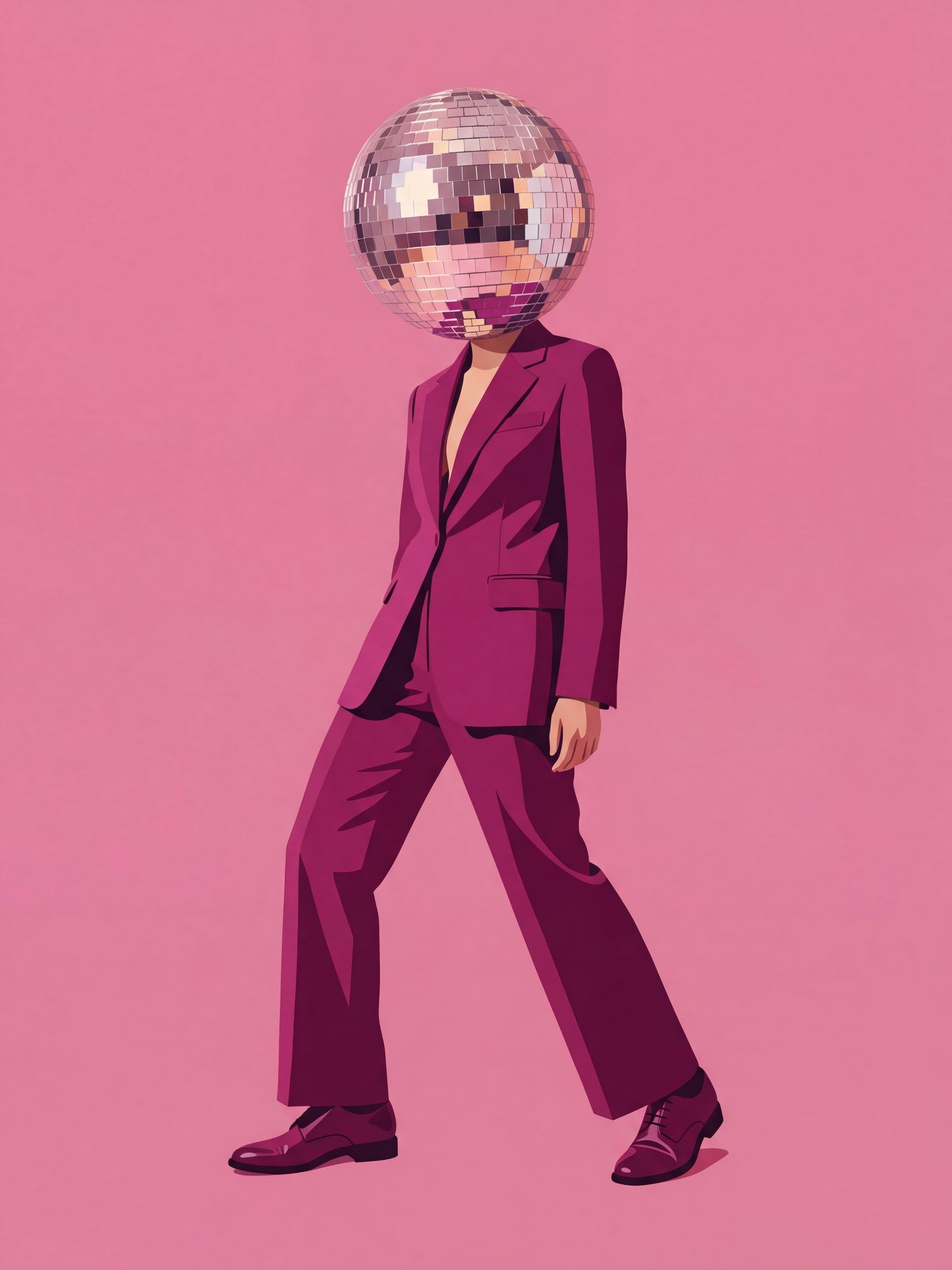 The Disco Man - Poster / Art Print
