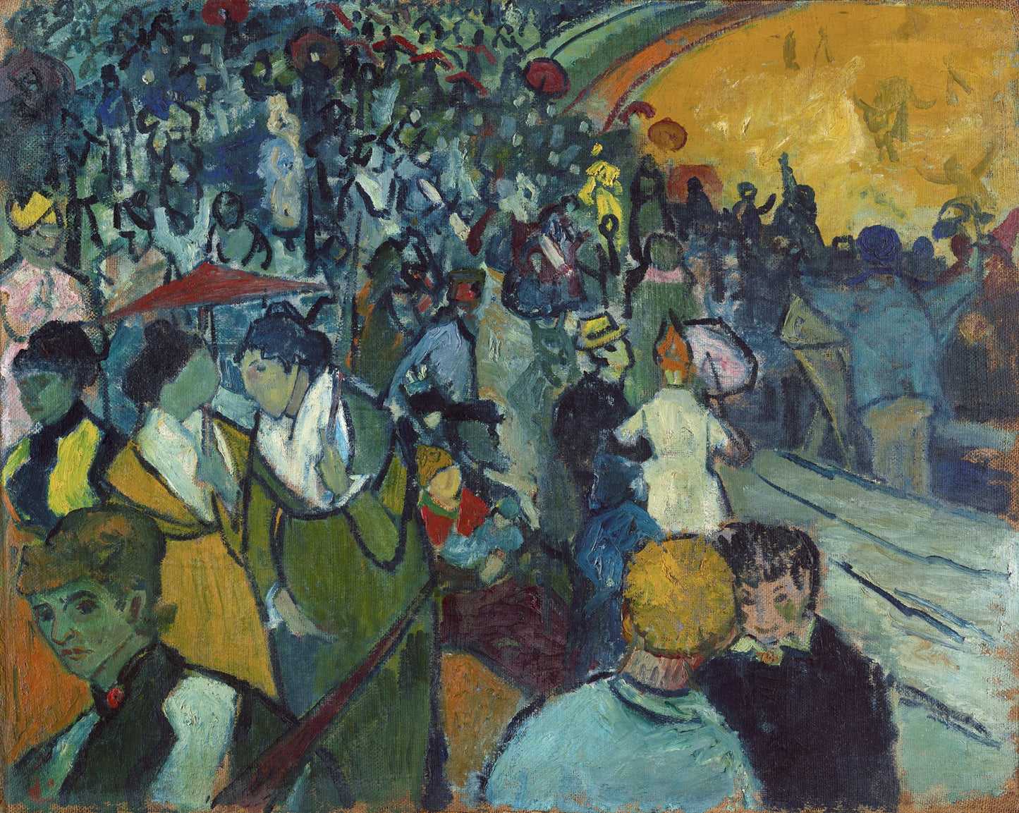 Les Arènes (1888) - Poster / Art Print