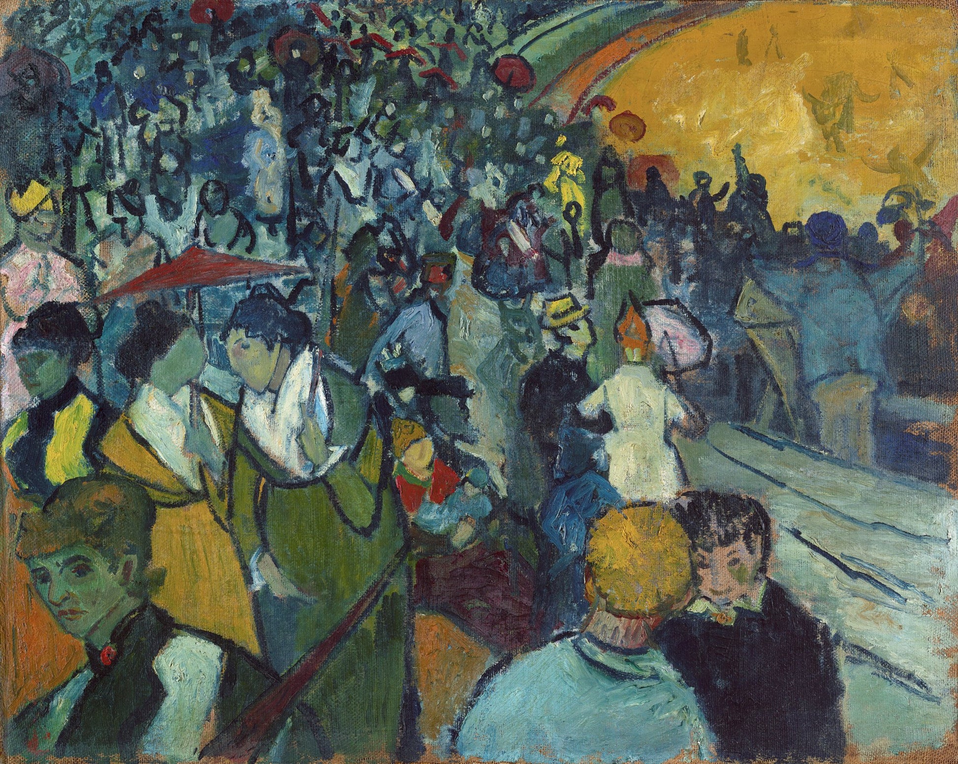 Les Arènes (1888) - Poster / Art Print