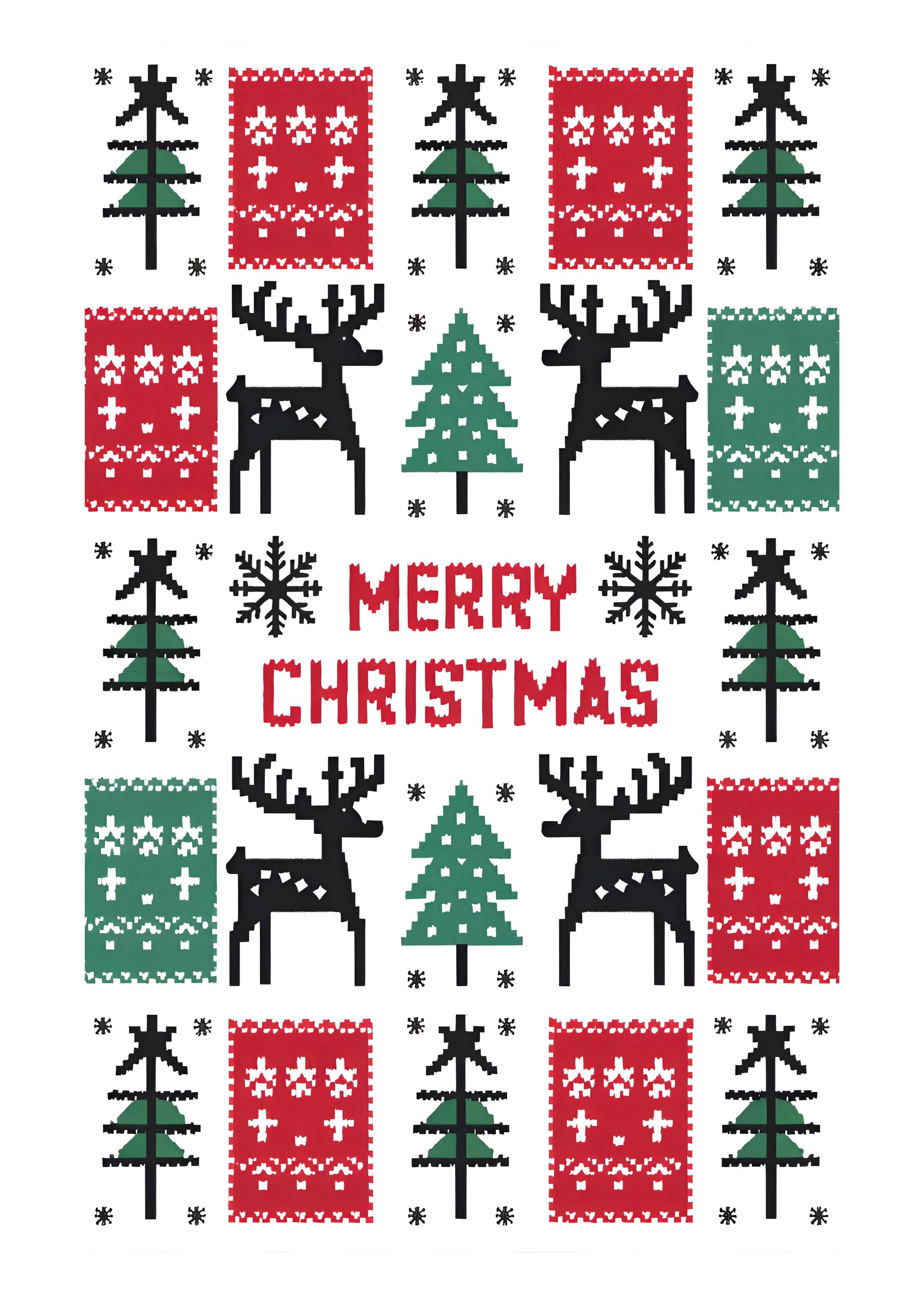 Merry Christmas - Poster / Art Print