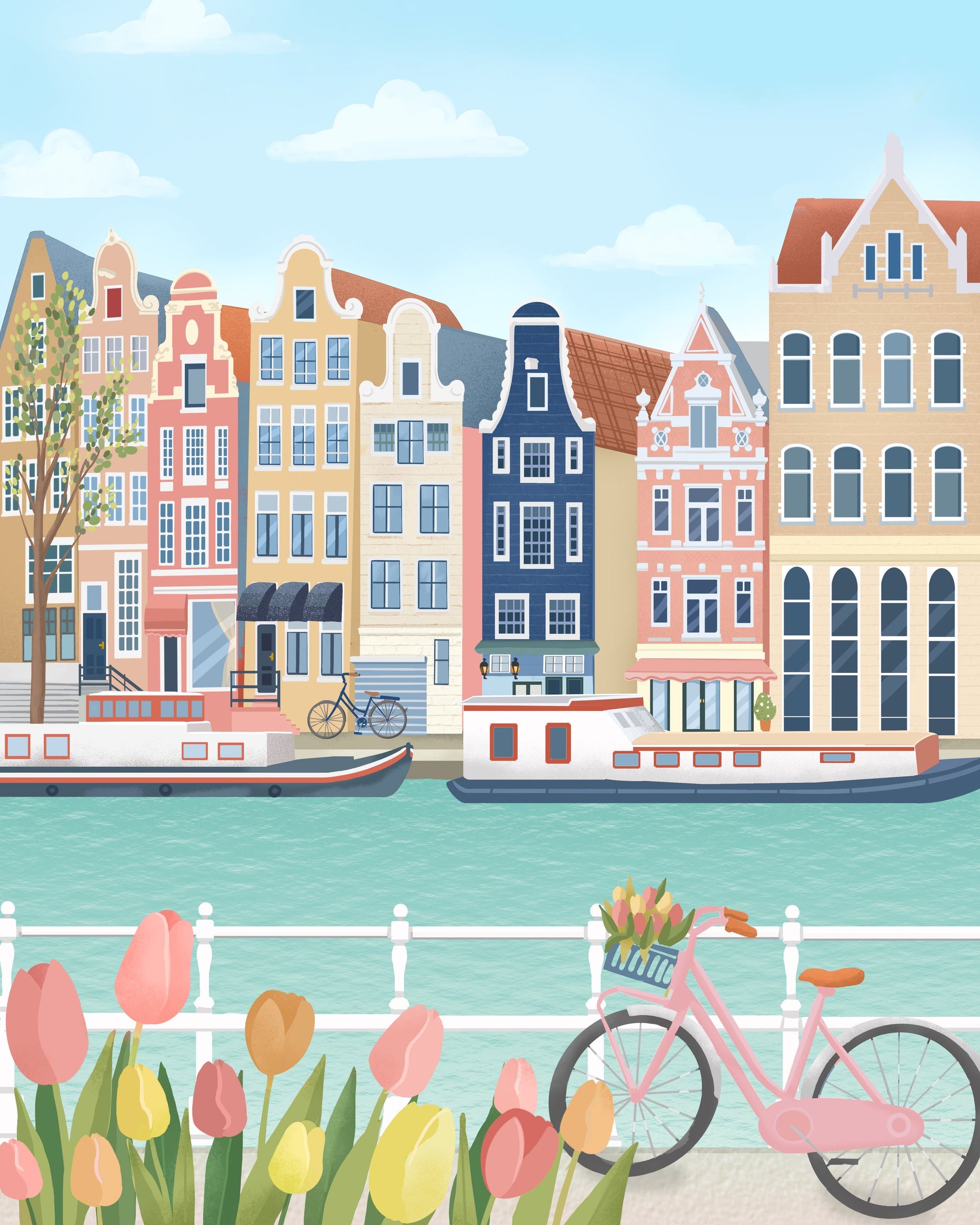 Amsterdam City - Poster / Art Print