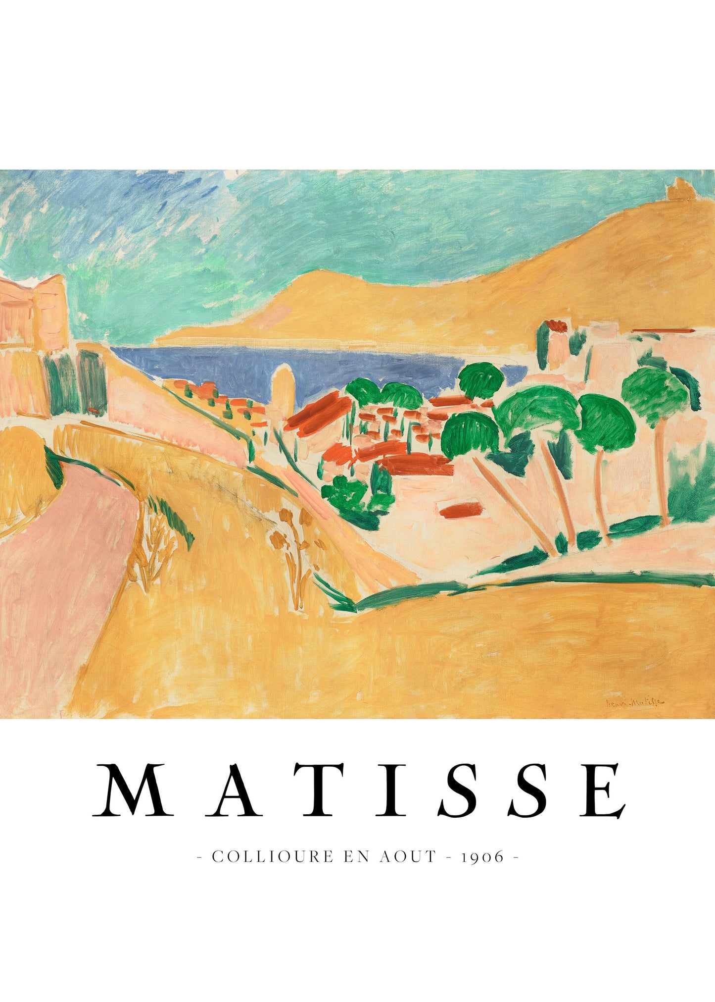 Collioure En Aout - Poster / Art Print