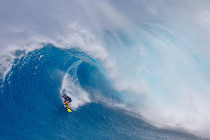 Surfing Jaws - Poster / Art Print
