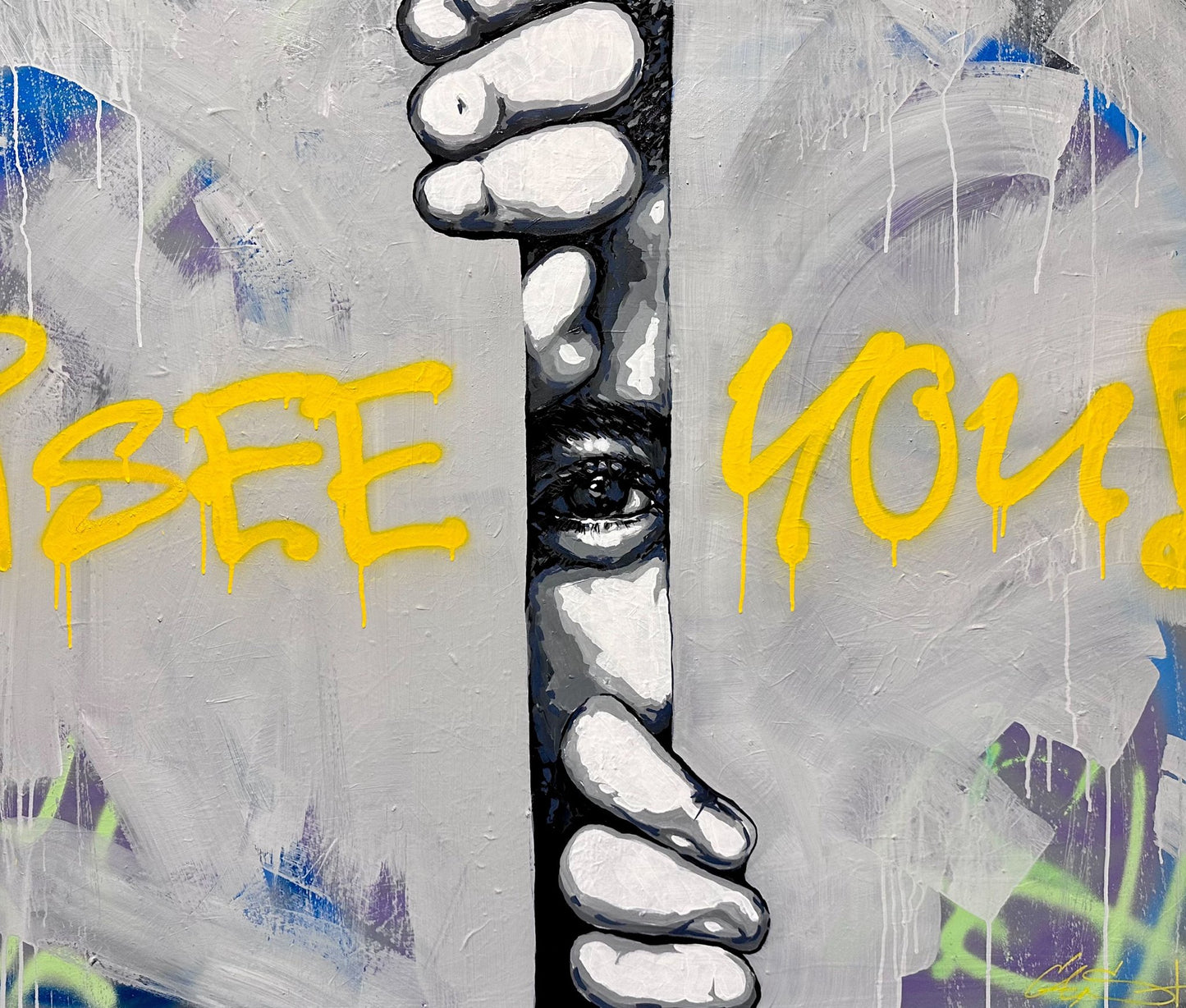 I see you - Hidden Gaze - Poster / Art Print