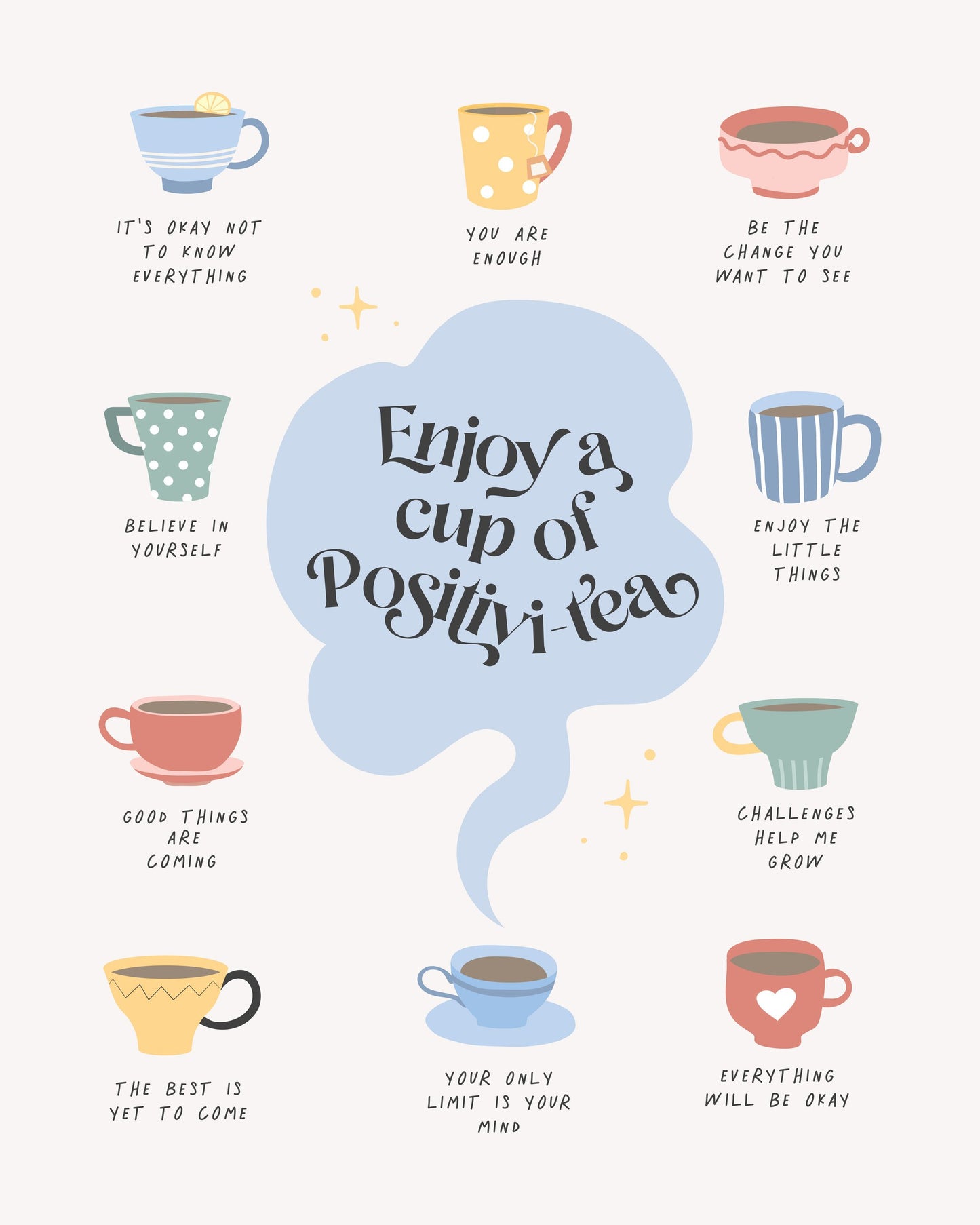 Positivity - Poster / Art Print