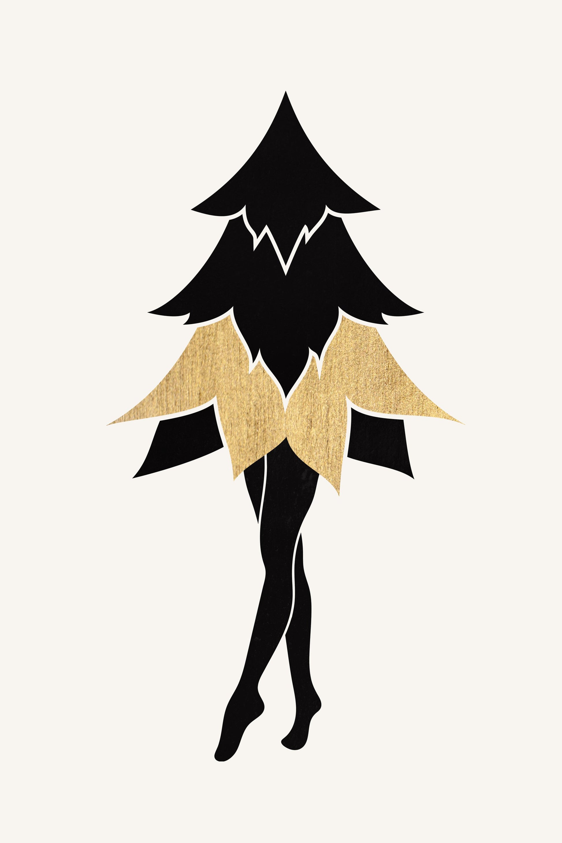 Lady Gaga At Christmas (vers.2) - Poster / Art Print