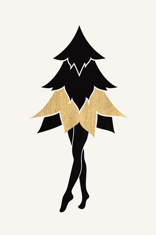 Lady Gaga At Christmas (vers.2) - Poster / Art Print