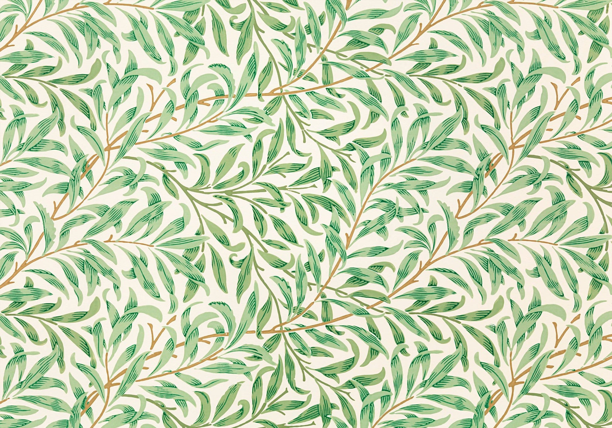 William Morris Wall Mural 04 - Poster / Art Print