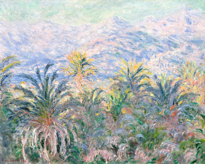 Palm Trees At Bordighera (1884) - Poster / Art Print
