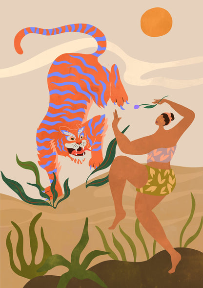 Dance With Me - Poster / Art Print