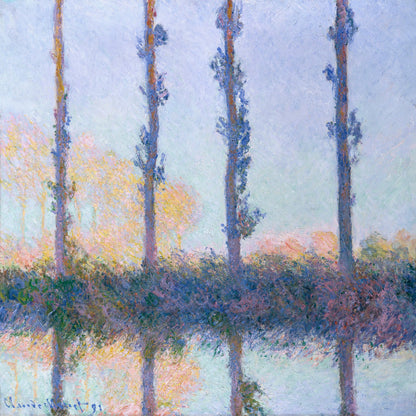 The Four Trees (1891) - Poster / Art Print