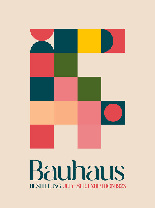Bauhaus Kutular - Poster / Art Print