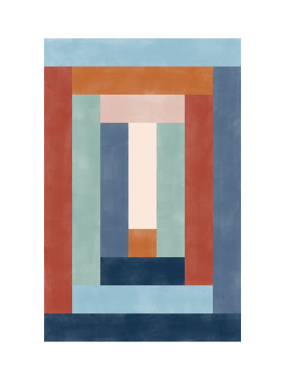 Blue rust 2 - Poster / Art Print