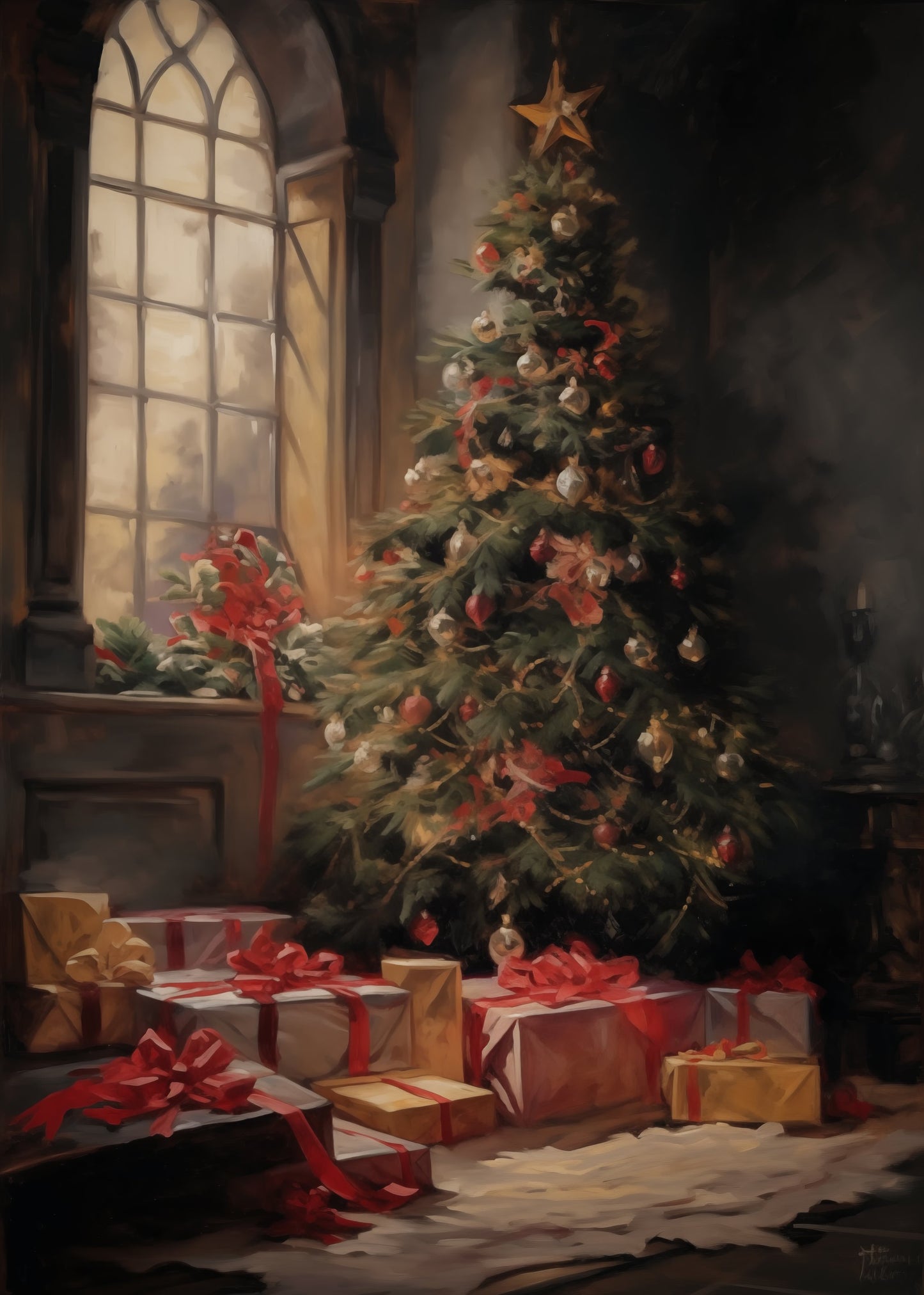 Classic Christmas - Poster / Art Print