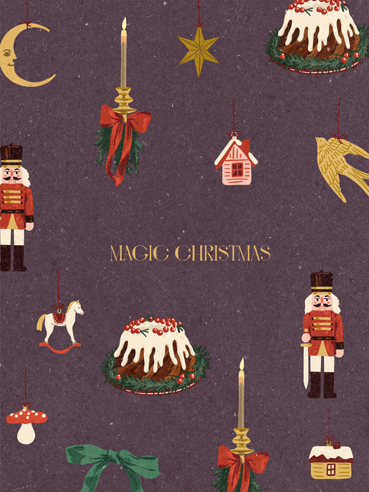 Cozy Christmas Things - Poster / Art Print