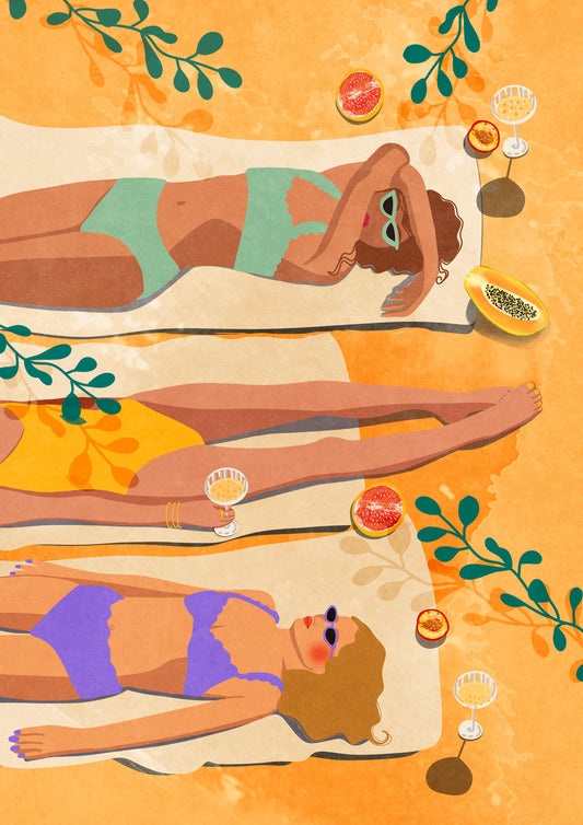 Summer Girls - Poster / Art Print