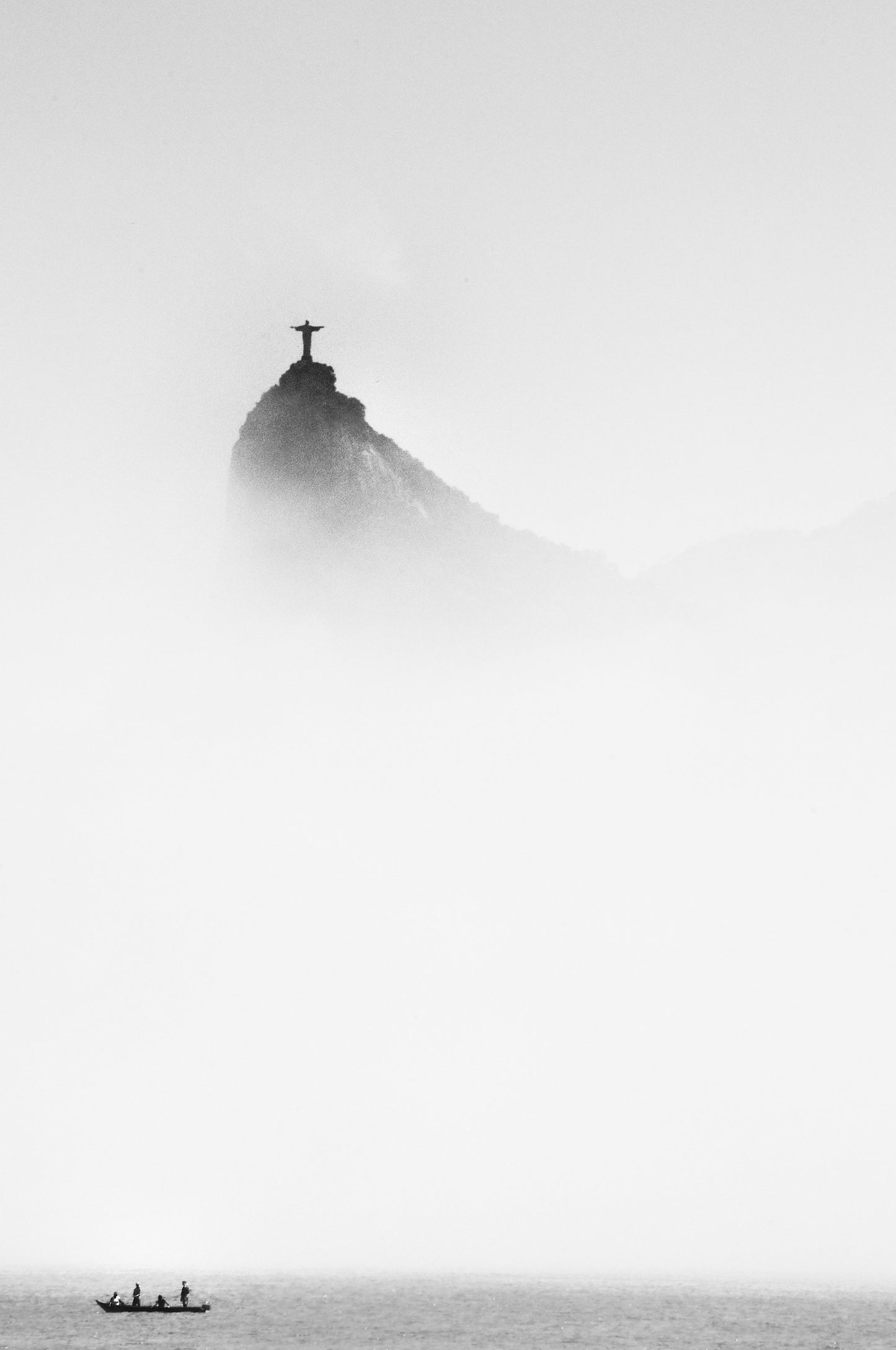 Cristo in the mist - Poster / Art Print