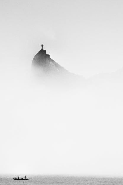 Cristo in the mist - Poster / Art Print