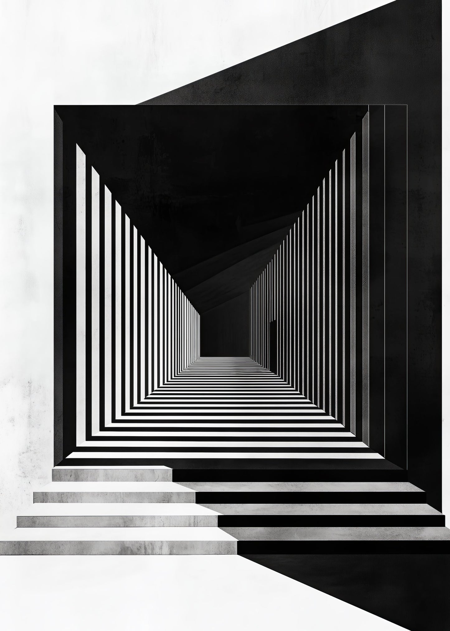 Abstract Hallway - Poster / Art Print