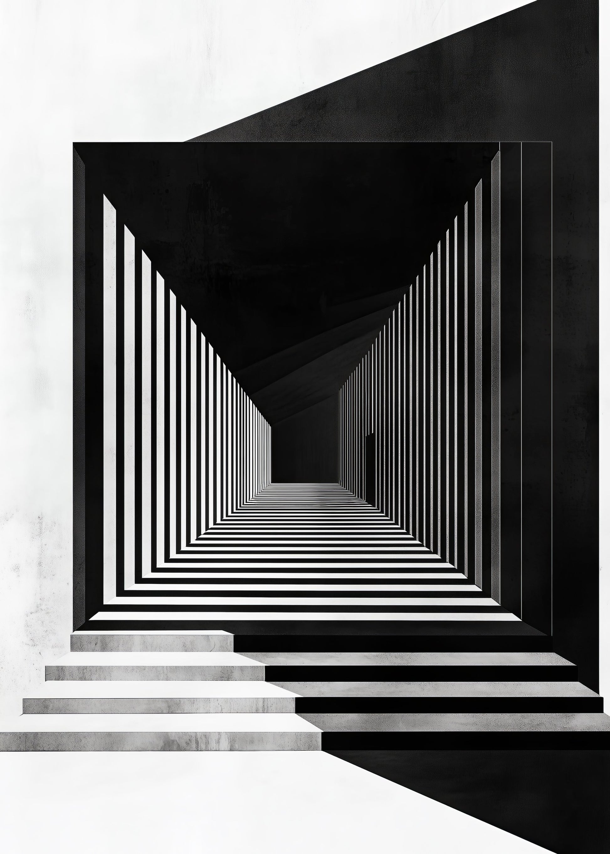 Abstract Hallway - Poster / Art Print