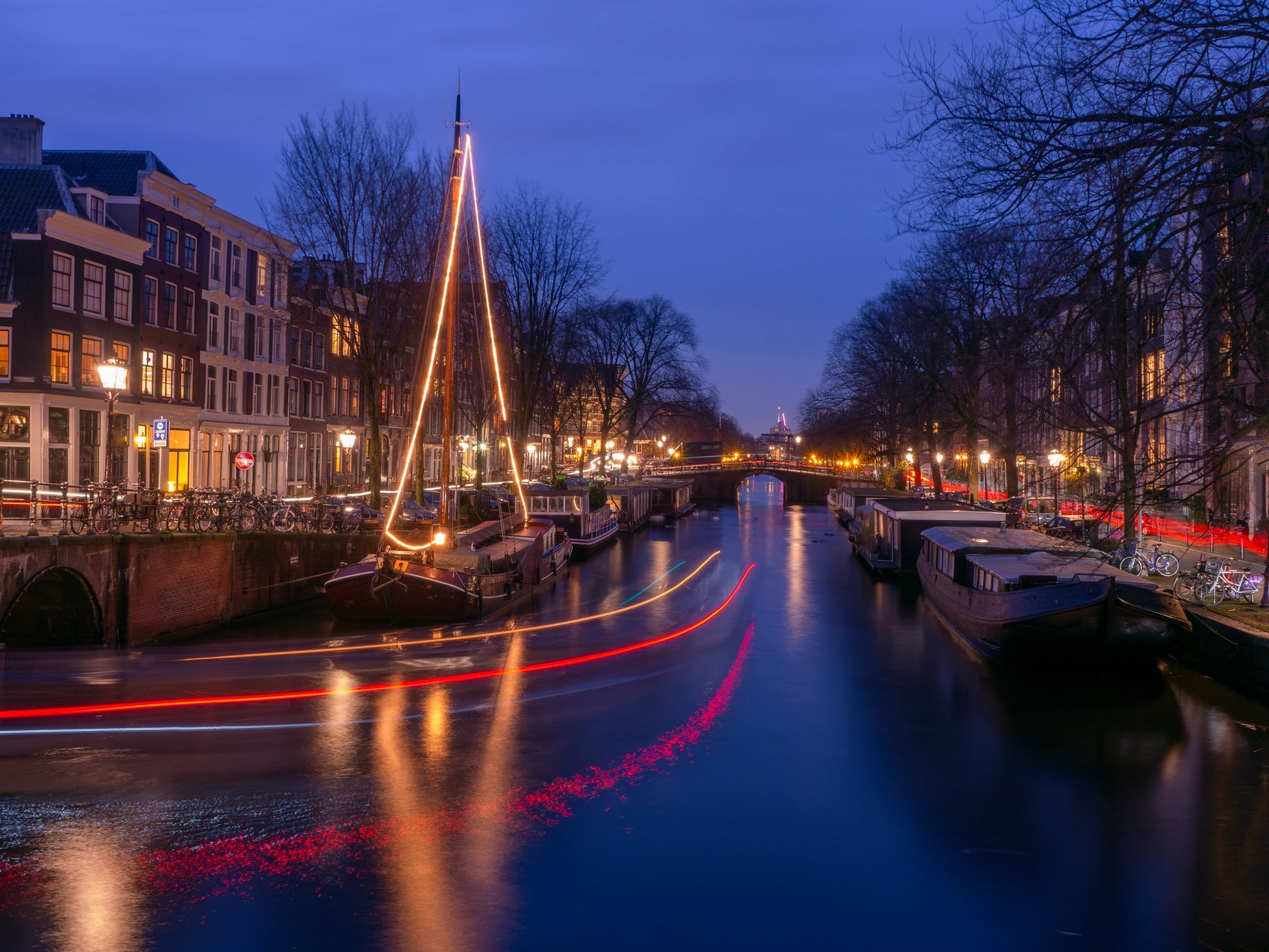 canals of Amsterdam - Poster / Art Print