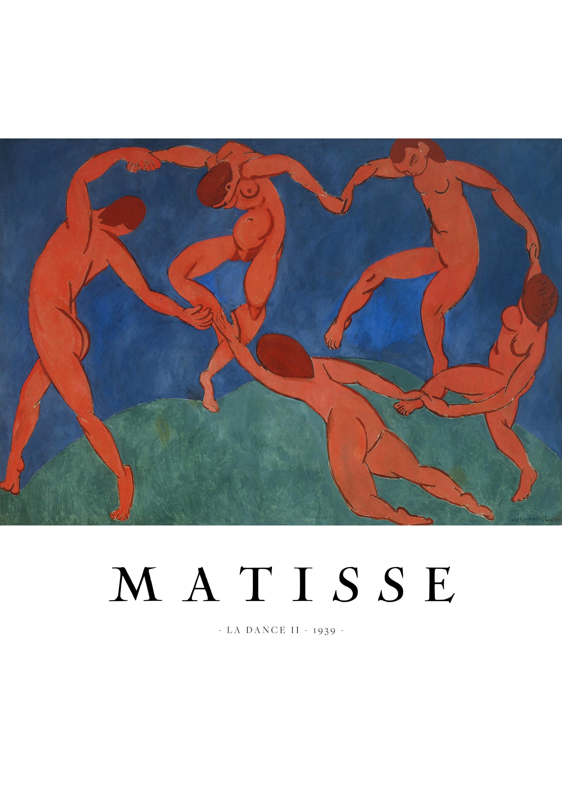 La Danse II By Henri Matisse - Poster / Art Print