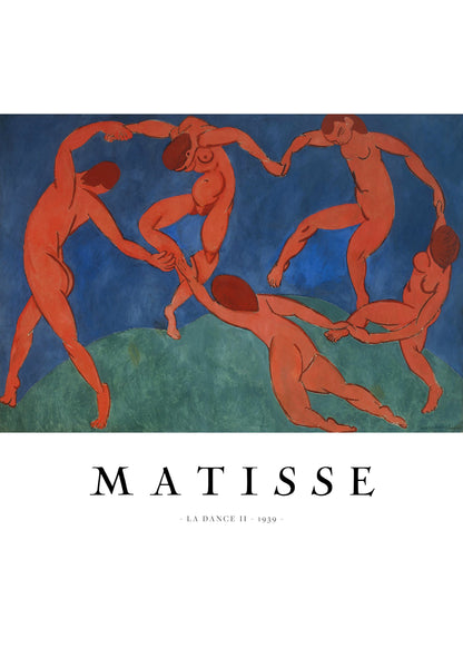 La Danse II By Henri Matisse - Poster / Art Print