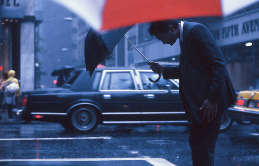 A bow to the rain (from the series New York Blues) - Poster / Art Print