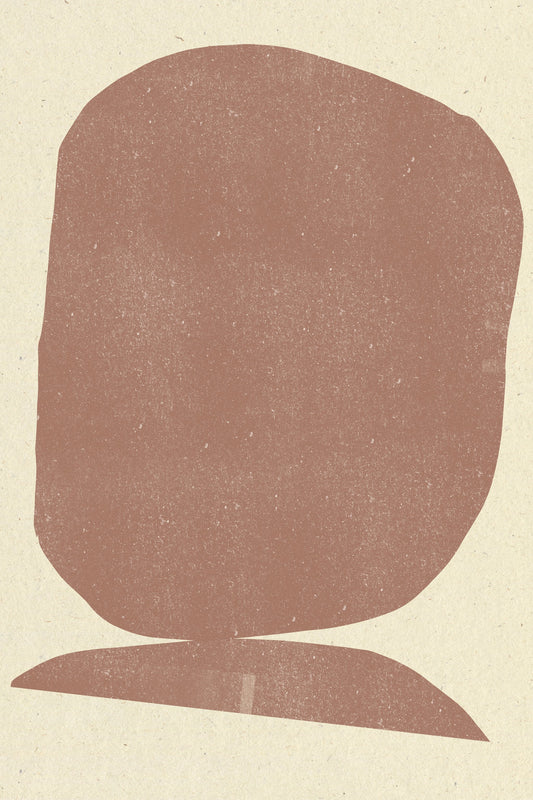 Earthy Stone - Poster / Art Print