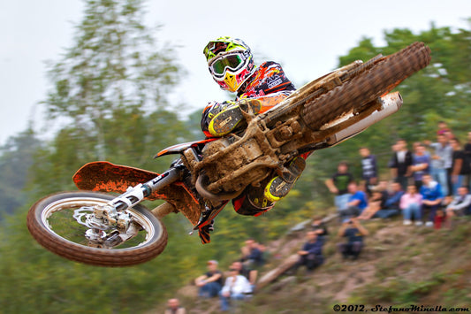 Tony Cairoli Whip Look - Maggiora MX Opening - Poster / Art Print