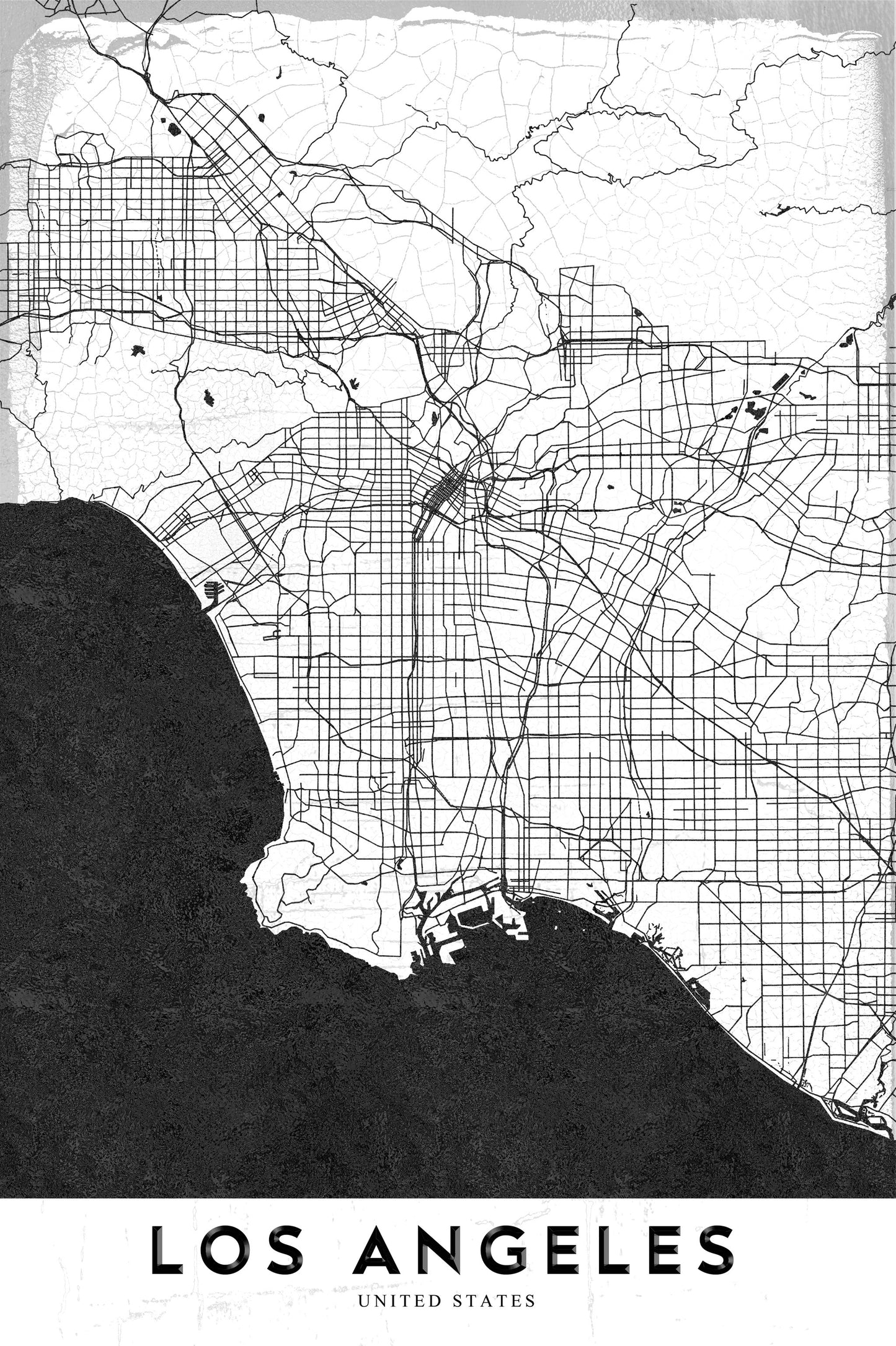 Los Angeles   La - Poster / Art Print