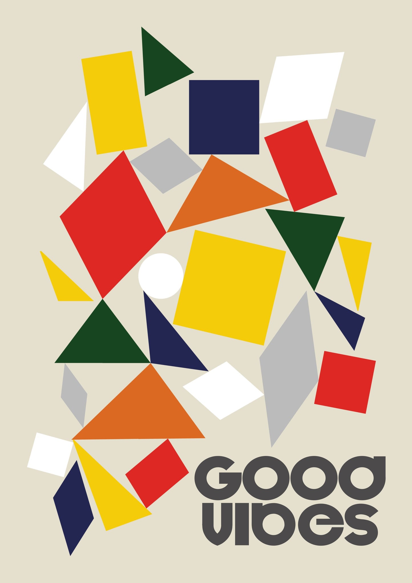 Good Vibes Pieces - Poster / Art Print