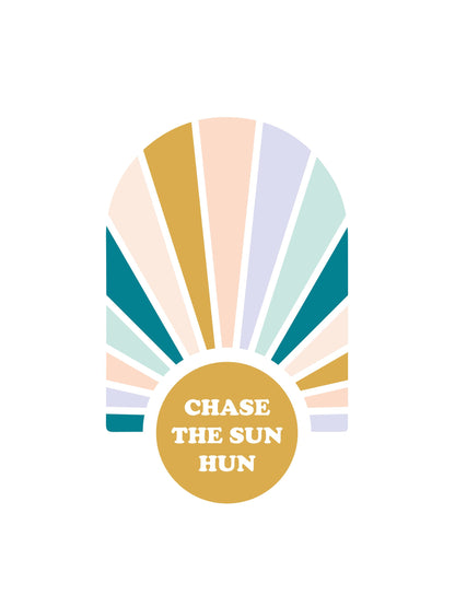 Chase the Sun Hun - Poster / Art Print