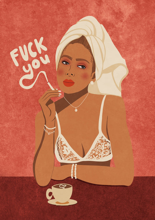 Fuck you - Poster / Art Print