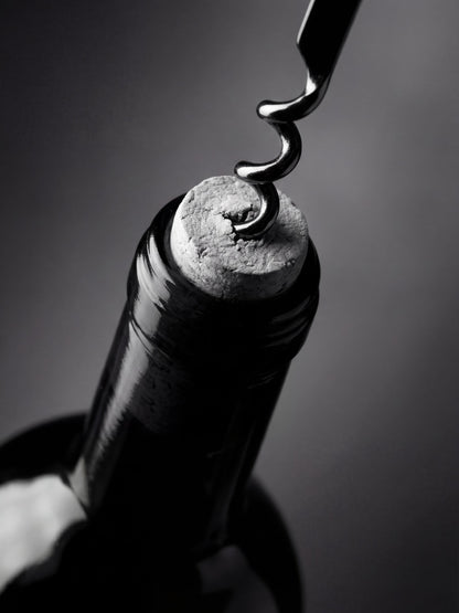 Wine Bottle Opening - Poster / Art Print