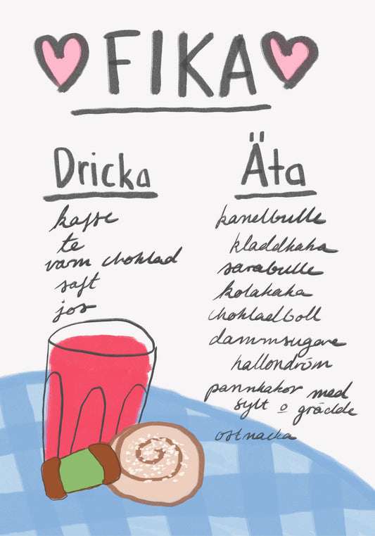 Fika - Poster / Art Print