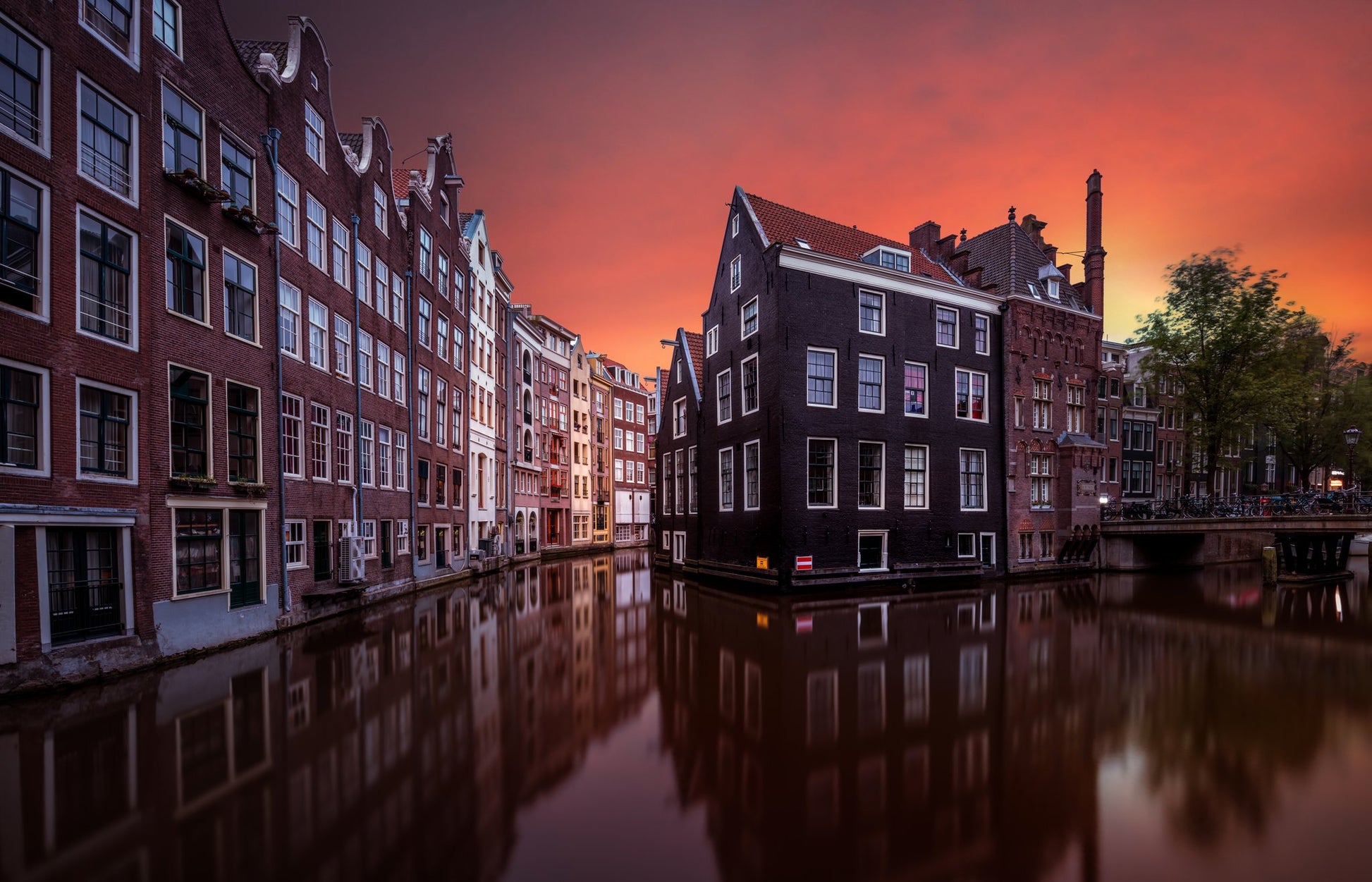 Amsterdam Dawn - Poster / Art Print